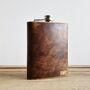 Classic Leather Hip Flask With Initials, thumbnail 1 of 5