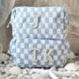Personalised Pearl Monogram Cosmetic Case Toiletry Bag, thumbnail 4 of 7