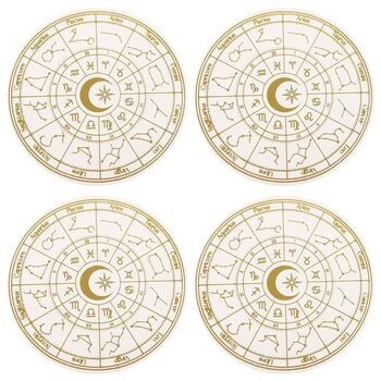 Astrology Wheel Coaster Set, 2 of 3