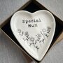 Mother's Day Special Mum Floral Large Porcelain Trinket Dish, thumbnail 1 of 3