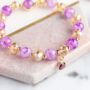 Women's Swarovski Crystal Birthstone Bracelet, thumbnail 3 of 7