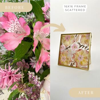 Preservation Of Your Wedding Flowers Into A Frame, 6 of 12