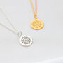 New Chapter Gift – Personalised Compass Necklace Sterling Silver, thumbnail 2 of 6