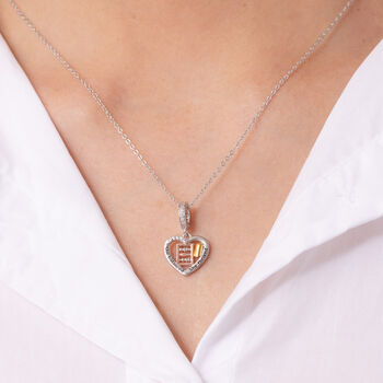 Sterling Silver Accountant Abacus Necklace Personalised, 2 of 7