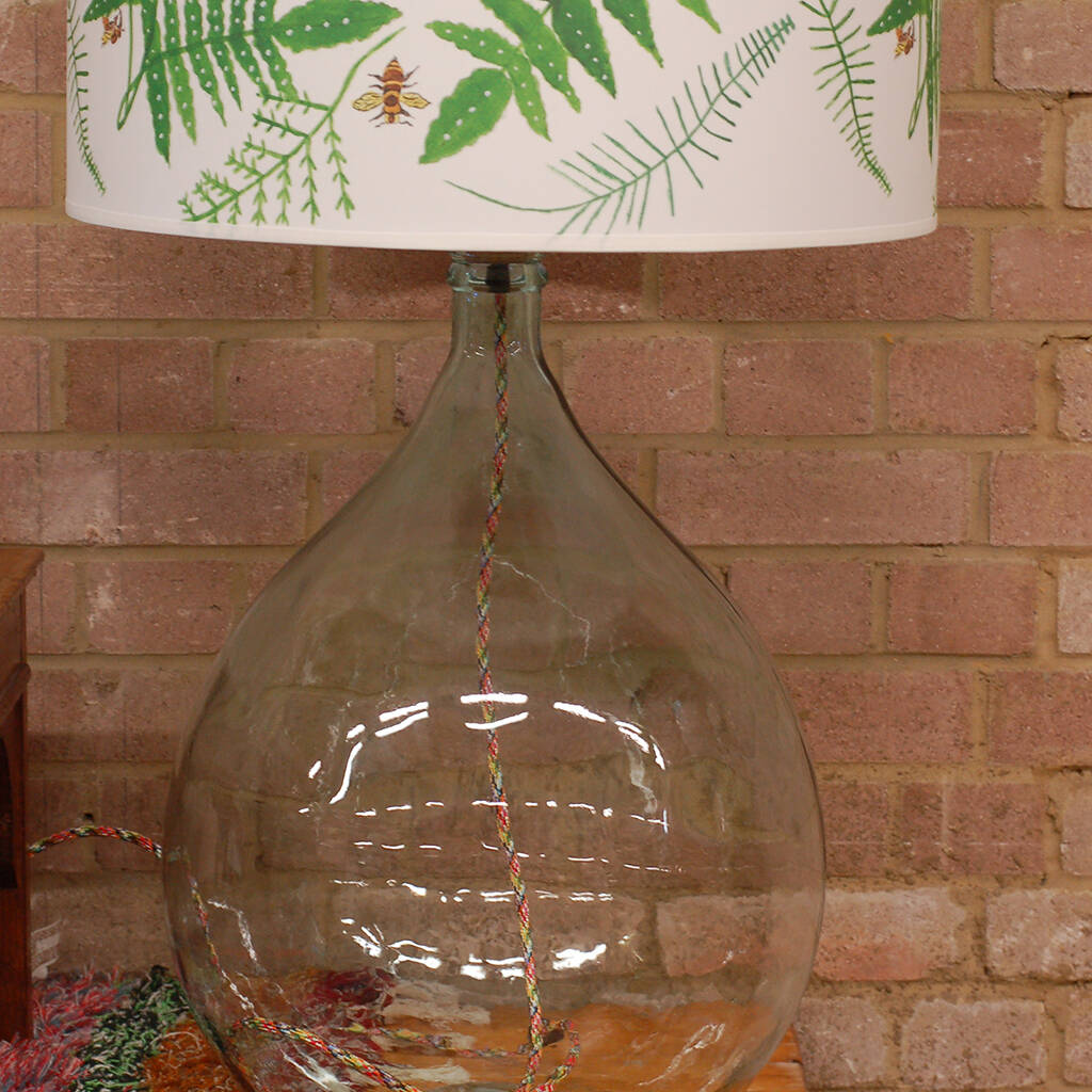 Large Recycled Glass Lamp | 62cm | Eight Colours, 1 of 10