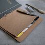 Personalised A4 Leather Ring Binder, thumbnail 5 of 8