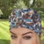 Pre Tied Chemo Turban Headwrap Front Knot, thumbnail 4 of 12