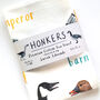 'Honkers' Illustrated Bird Tea Towel, thumbnail 4 of 5