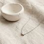 Solitaire Diamond Necklace Silver, thumbnail 4 of 8