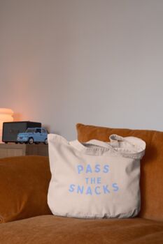 Pass The Snacks | Tote Bag, 3 of 3