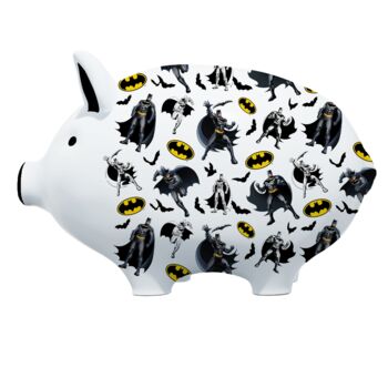 Tilly Pig Batman Piggy Bank, 5 of 7
