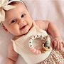 Personalised Silicone And Wood Baby Teething Toy, thumbnail 5 of 5
