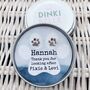Personalised Pet Sitter Earrings In Gift Tin, thumbnail 1 of 6