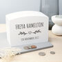 Personalised New Baby Wooden Money Box, thumbnail 1 of 10
