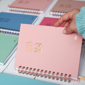Personalised | Academic Mid Year 23 24 Diary | Pinks, 2 of 12