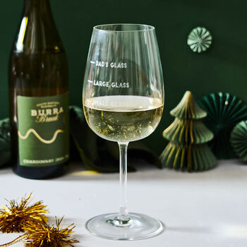 Engraved Wine Glass For Him, 2 of 3