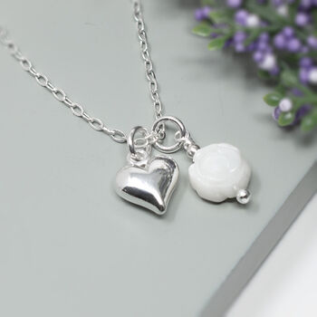 Personalised If Friends Were Flowers Sterling Silver Necklace, 2 of 6