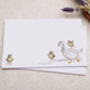C6 Decorated Envelopes With Dancing Chick And Duck, thumbnail 1 of 2