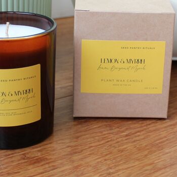 Citrus And Myrrh Botanical Candle 30cl, 4 of 6