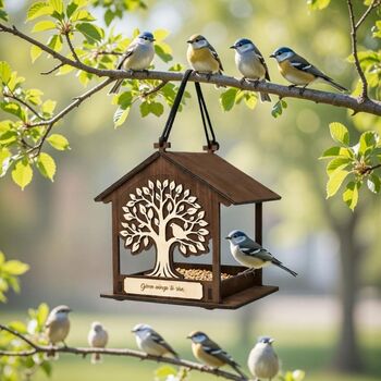 Personalised In Loving Memory Bird Feeder, 2 of 11