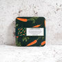Carrot Coaster Set | Illustrated Coasters Gift Set | British Made, thumbnail 2 of 4