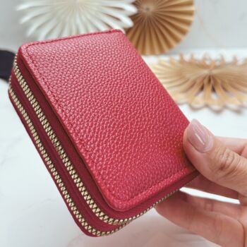 Red Purse, Festive Socks And Chocolate Christmas Gift For Her With Optional Christmas Tree Candle, 4 of 10