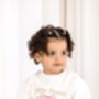 'Big Sister/Little Sister' Embroidered Bow Detail Sweatshirt, thumbnail 4 of 10