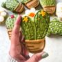 Large Cactus Macarons, thumbnail 1 of 9