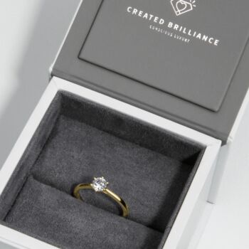 Created Brilliance Charlotte Lab Grown Diamond Ring, 7 of 12