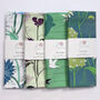 Echinacea Blue Tea Towel, thumbnail 6 of 7