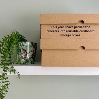 Handmade Christmas Crackers In A Festive Paisley Design, 10 of 12