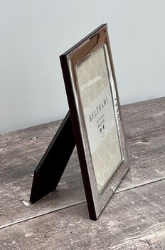 Beltrami Silver Plated Lower Patterned Photo Frame, 3 of 3