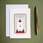 Personalised Santa Bear Card, thumbnail 1 of 3