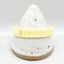 Yellow Awareness Ribbon Bracelet Wristband, thumbnail 1 of 9