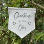 Personalised Christmas Family Canvas Banner Decoration, thumbnail 2 of 2