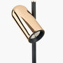 Black And Rose Gold Metal LED Table Lamp, thumbnail 8 of 11