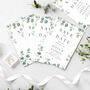 36 Personalised Botanical Wedding 'Save The Date' Cards, thumbnail 4 of 4