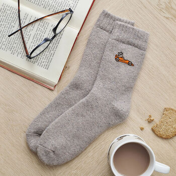 Formula One Wool Socks – Racing Gift For Him, 10 of 12