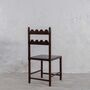 Tarang Dining Chair | Scallop Design Chair | Solid Wood, thumbnail 4 of 7