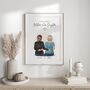 Personalised Mother And Daughter Artwork Gift For Mum, thumbnail 1 of 8