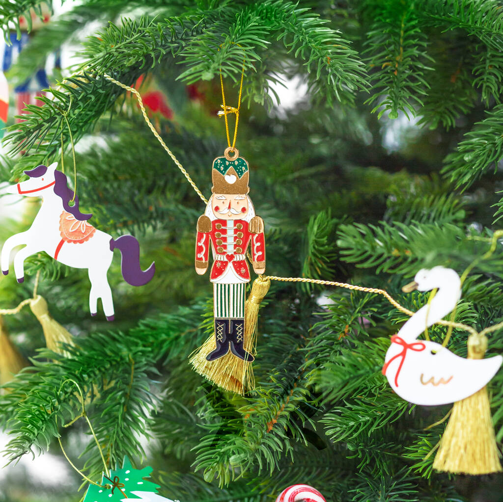 Nutcracker Hanging Tree Decoration By LA DI DAH