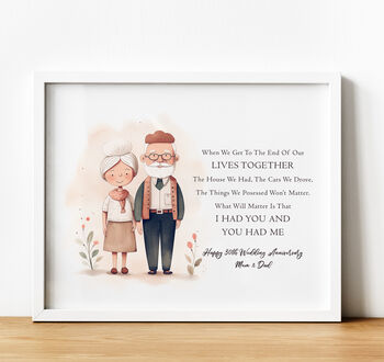 Personalised Grandparent Anniversary Gift, 5 of 8