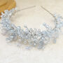 Pale Blue Fascinator Style Headband, thumbnail 4 of 6