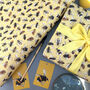 Bees Of Britain Wrapping Paper, thumbnail 3 of 9