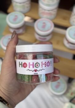 Ho Ho Ho Christmas Sweet Stocking Filler Jar, 4 of 4