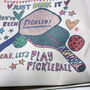 Personalised Pickleball Kit Bag, thumbnail 5 of 5