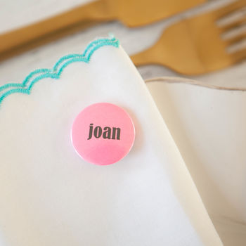 Personalised Neon Name Badge, 7 of 12
