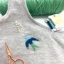 Floral Vine/Swallow Up Cycling Clothing Kit, thumbnail 5 of 12