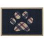 Hug Rug Outdoor Tartan Paw Door Mat 50 X75cm, thumbnail 2 of 3