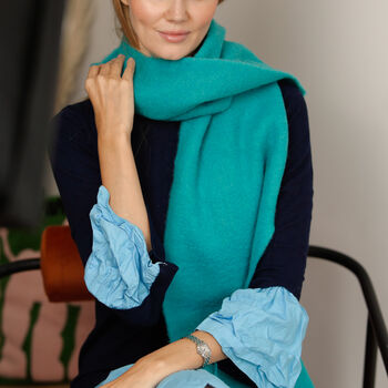 Soft Wool Blend Scarf, 3 of 12